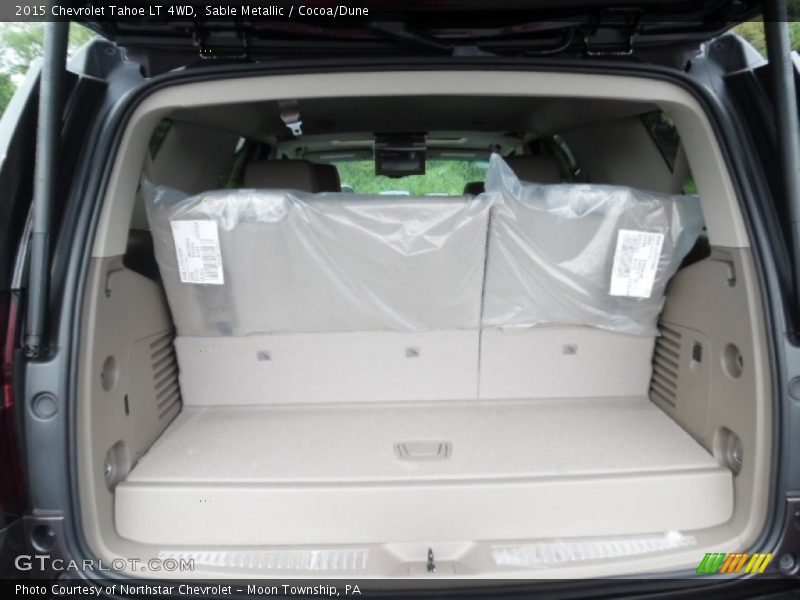 Sable Metallic / Cocoa/Dune 2015 Chevrolet Tahoe LT 4WD