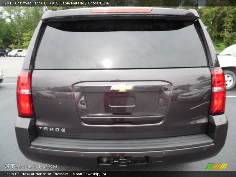Sable Metallic / Cocoa/Dune 2015 Chevrolet Tahoe LT 4WD