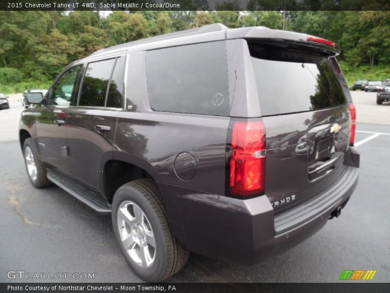 Sable Metallic / Cocoa/Dune 2015 Chevrolet Tahoe LT 4WD