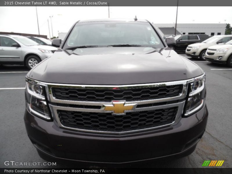 Sable Metallic / Cocoa/Dune 2015 Chevrolet Tahoe LT 4WD
