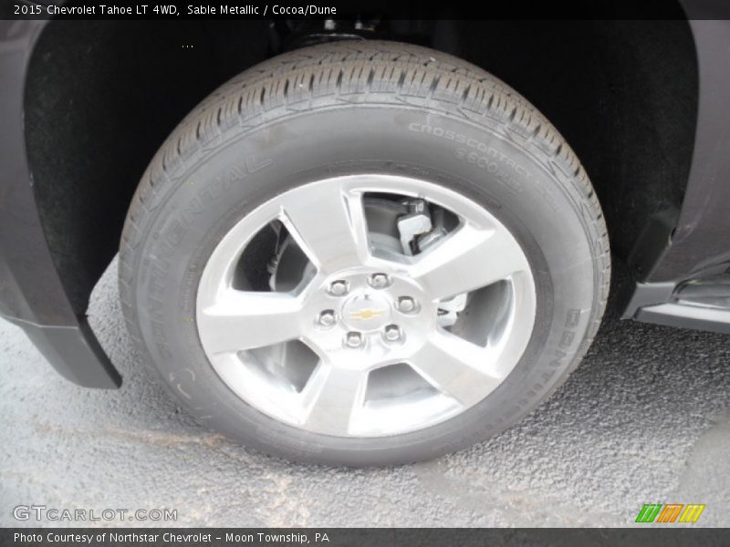 Sable Metallic / Cocoa/Dune 2015 Chevrolet Tahoe LT 4WD