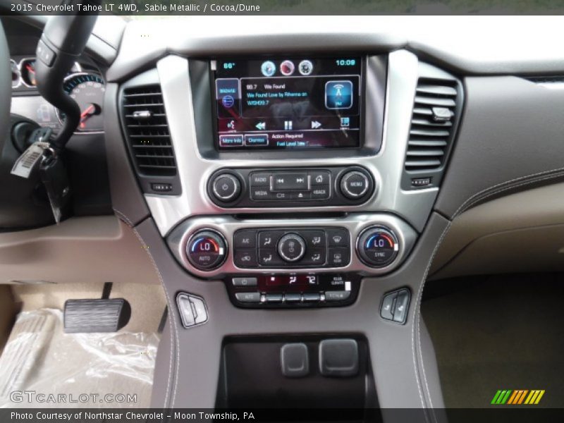 Sable Metallic / Cocoa/Dune 2015 Chevrolet Tahoe LT 4WD