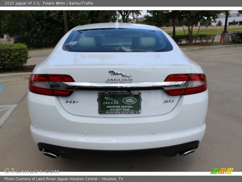 Polaris White / Barley/Truffle 2015 Jaguar XF 3.0