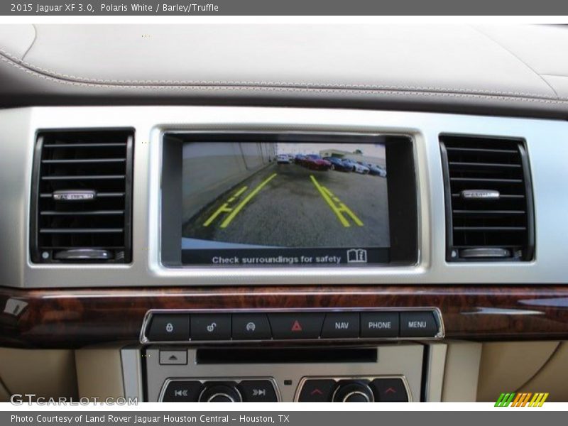 Polaris White / Barley/Truffle 2015 Jaguar XF 3.0