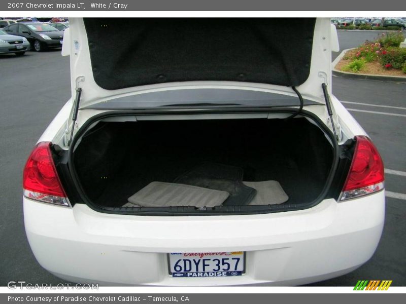 White / Gray 2007 Chevrolet Impala LT