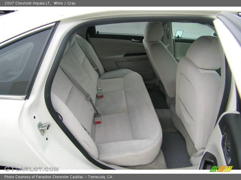 White / Gray 2007 Chevrolet Impala LT