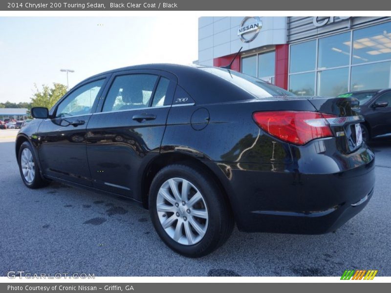 Black Clear Coat / Black 2014 Chrysler 200 Touring Sedan