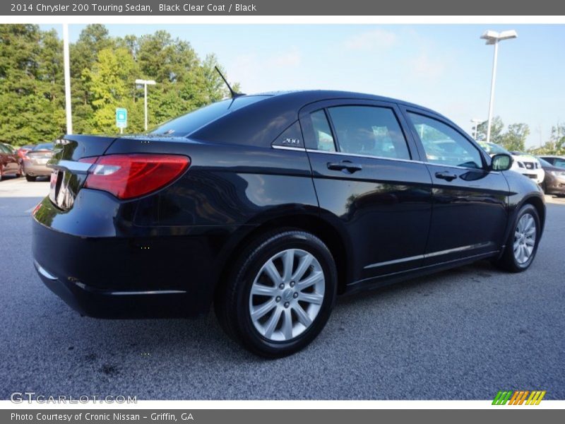 Black Clear Coat / Black 2014 Chrysler 200 Touring Sedan
