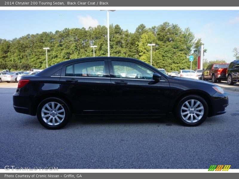 Black Clear Coat / Black 2014 Chrysler 200 Touring Sedan