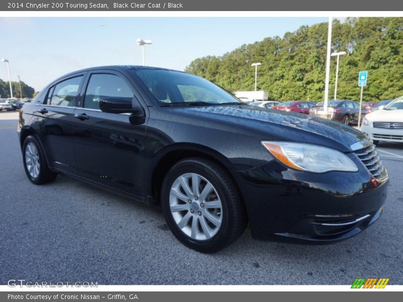 Black Clear Coat / Black 2014 Chrysler 200 Touring Sedan