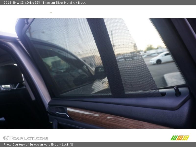 Titanium Silver Metallic / Black 2013 BMW X3 xDrive 35i