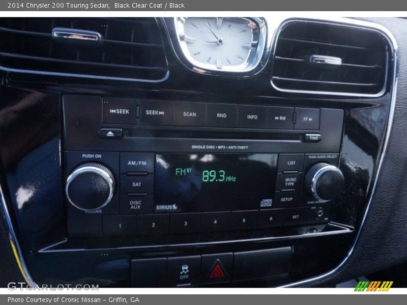 Black Clear Coat / Black 2014 Chrysler 200 Touring Sedan