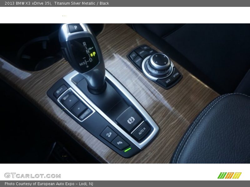 Titanium Silver Metallic / Black 2013 BMW X3 xDrive 35i