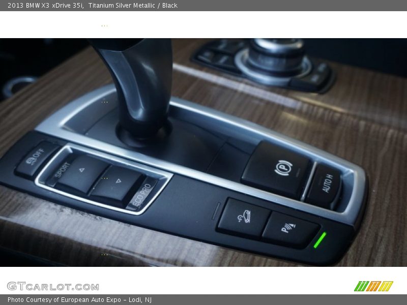 Titanium Silver Metallic / Black 2013 BMW X3 xDrive 35i