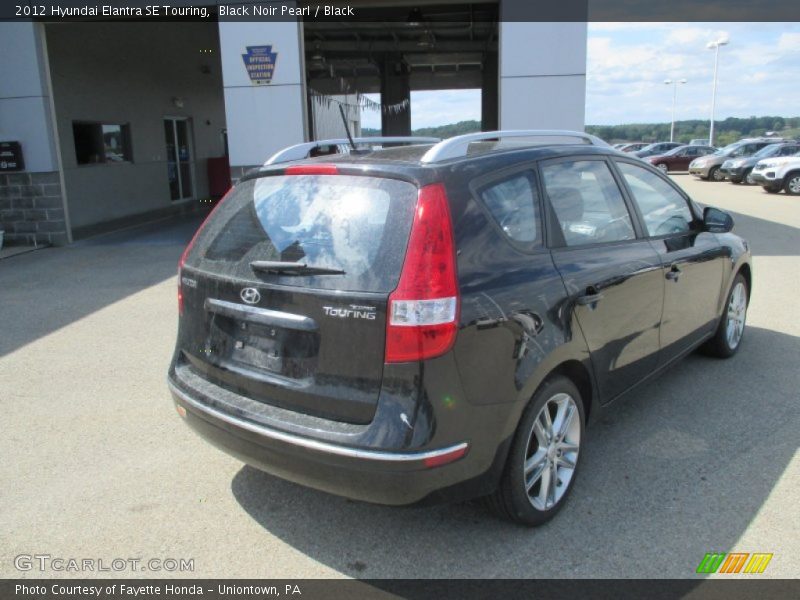 Black Noir Pearl / Black 2012 Hyundai Elantra SE Touring