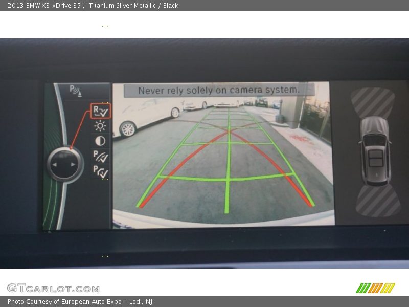 Titanium Silver Metallic / Black 2013 BMW X3 xDrive 35i