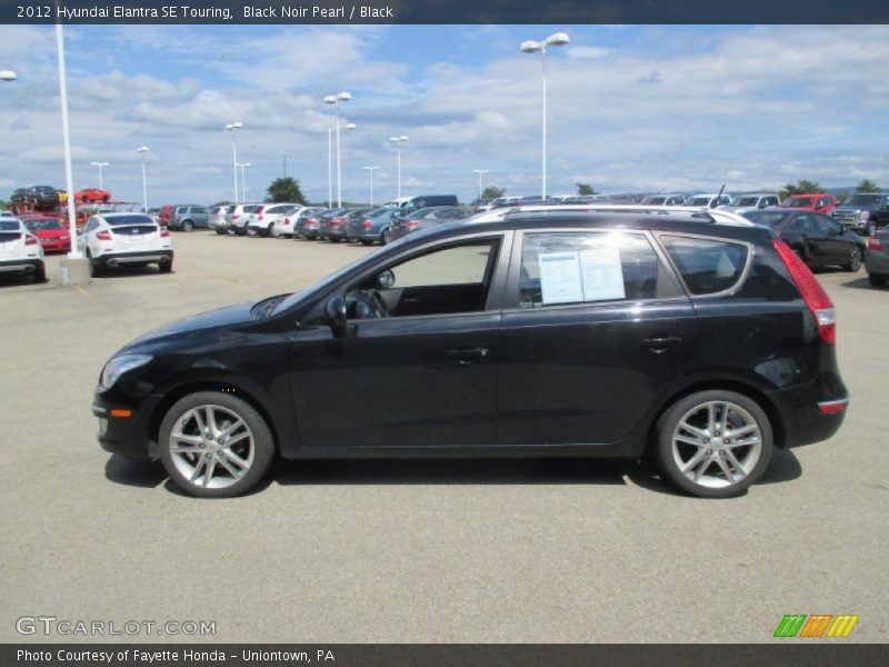 Black Noir Pearl / Black 2012 Hyundai Elantra SE Touring