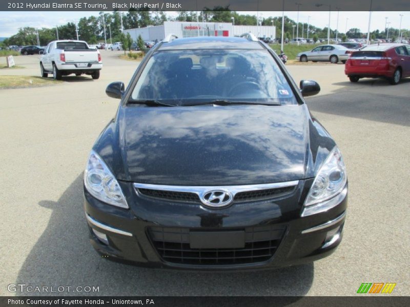 Black Noir Pearl / Black 2012 Hyundai Elantra SE Touring