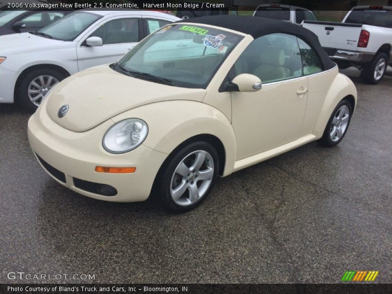 Harvest Moon Beige / Cream 2006 Volkswagen New Beetle 2.5 Convertible