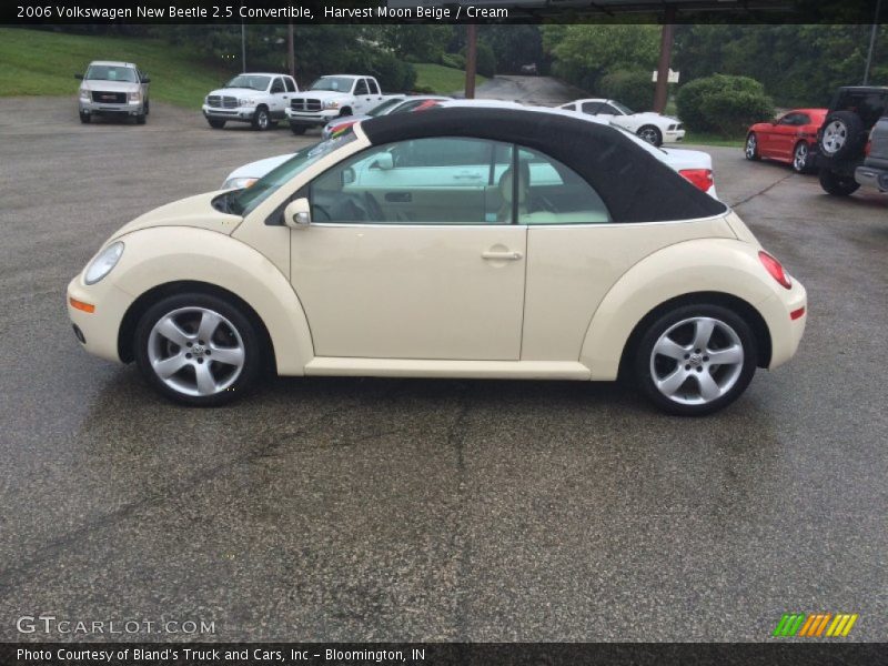 Harvest Moon Beige / Cream 2006 Volkswagen New Beetle 2.5 Convertible