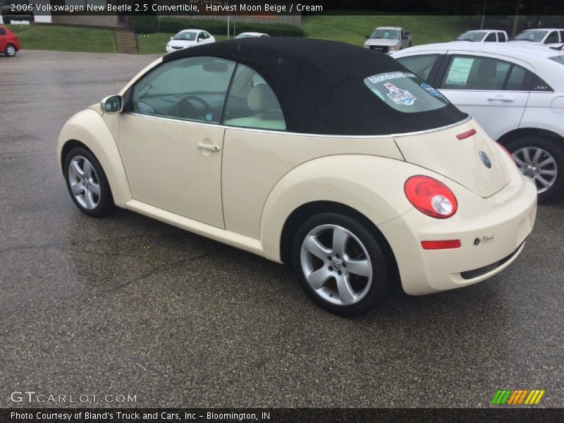 Harvest Moon Beige / Cream 2006 Volkswagen New Beetle 2.5 Convertible