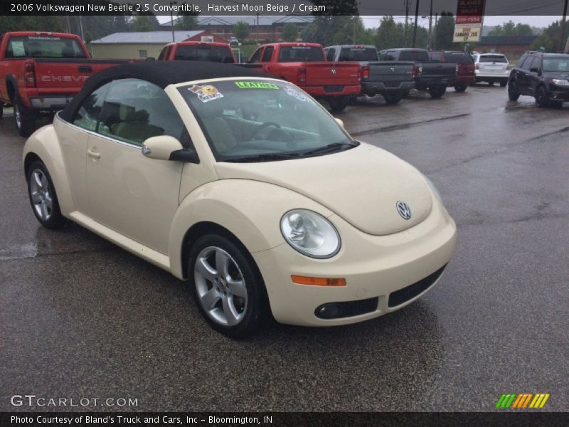Harvest Moon Beige / Cream 2006 Volkswagen New Beetle 2.5 Convertible
