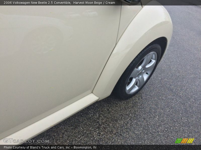 Harvest Moon Beige / Cream 2006 Volkswagen New Beetle 2.5 Convertible