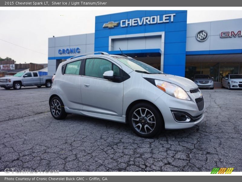 Silver Ice / Light Titanium/Silver 2015 Chevrolet Spark LT