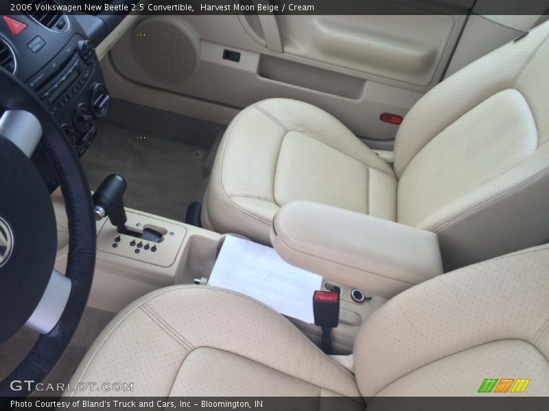 Harvest Moon Beige / Cream 2006 Volkswagen New Beetle 2.5 Convertible