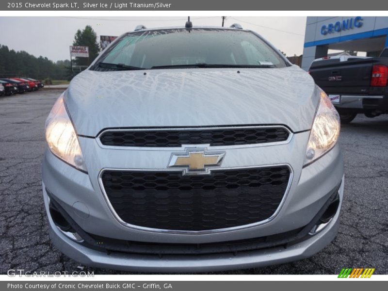 Silver Ice / Light Titanium/Silver 2015 Chevrolet Spark LT