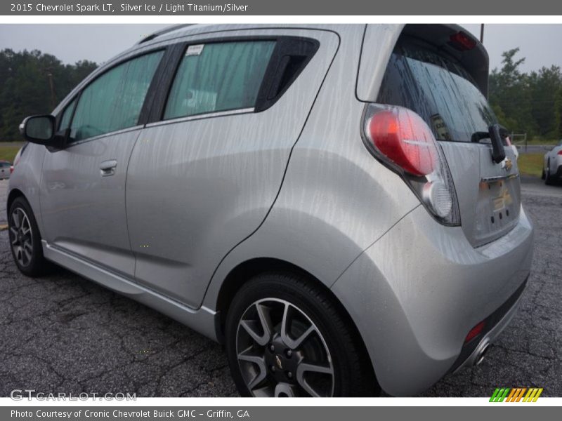 Silver Ice / Light Titanium/Silver 2015 Chevrolet Spark LT