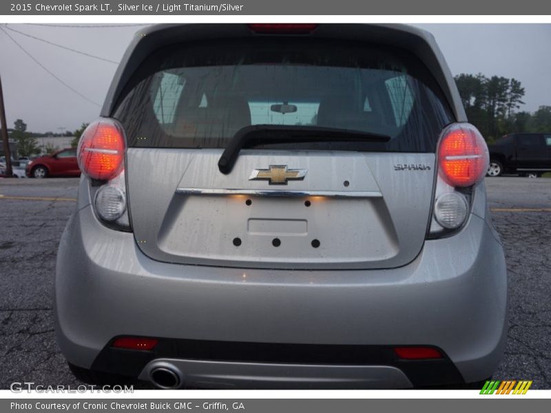 Silver Ice / Light Titanium/Silver 2015 Chevrolet Spark LT