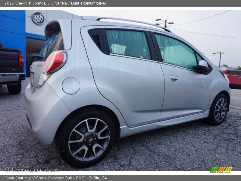 Silver Ice / Light Titanium/Silver 2015 Chevrolet Spark LT