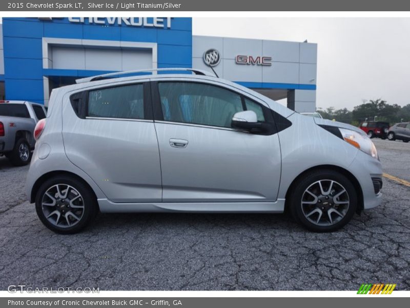 Silver Ice / Light Titanium/Silver 2015 Chevrolet Spark LT