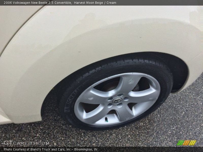 Harvest Moon Beige / Cream 2006 Volkswagen New Beetle 2.5 Convertible