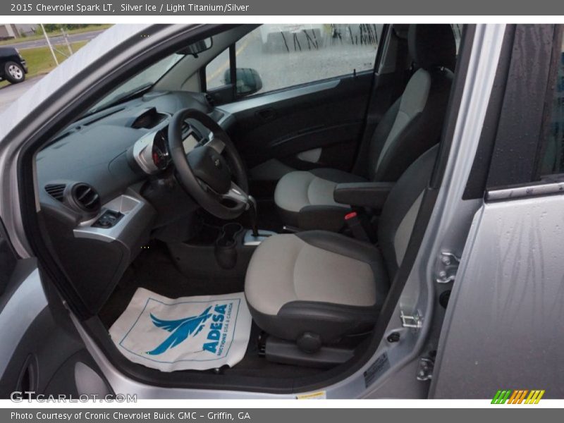 Silver Ice / Light Titanium/Silver 2015 Chevrolet Spark LT