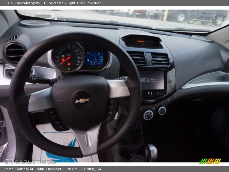 Silver Ice / Light Titanium/Silver 2015 Chevrolet Spark LT