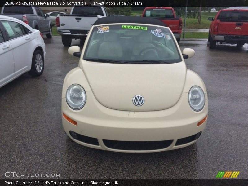 Harvest Moon Beige / Cream 2006 Volkswagen New Beetle 2.5 Convertible
