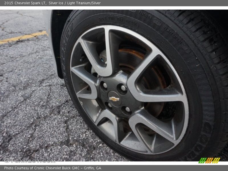 Silver Ice / Light Titanium/Silver 2015 Chevrolet Spark LT