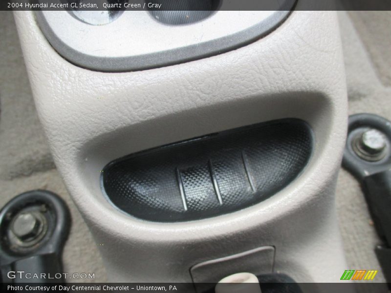 Quartz Green / Gray 2004 Hyundai Accent GL Sedan
