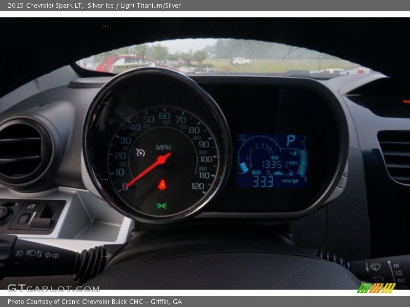Silver Ice / Light Titanium/Silver 2015 Chevrolet Spark LT