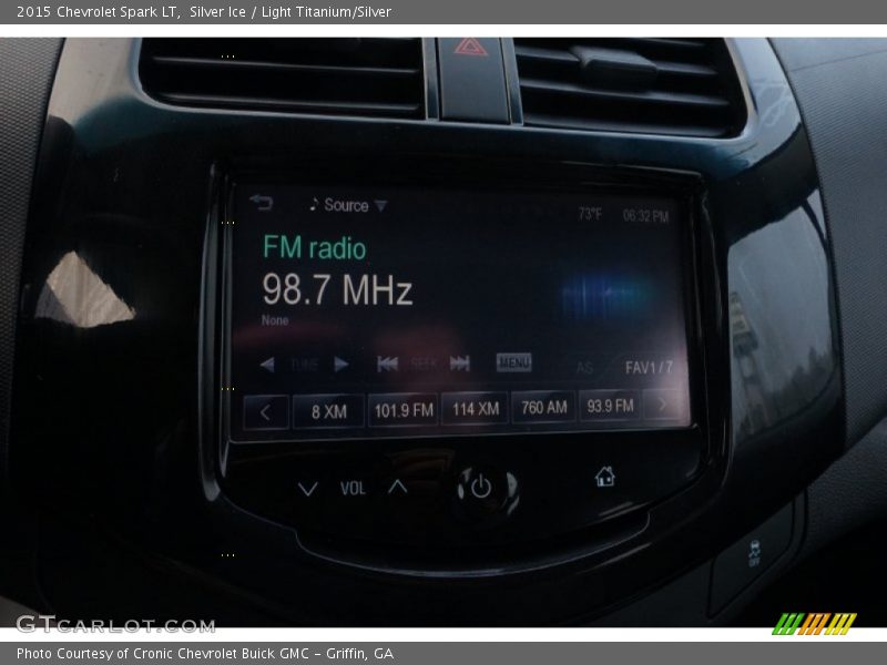 Silver Ice / Light Titanium/Silver 2015 Chevrolet Spark LT