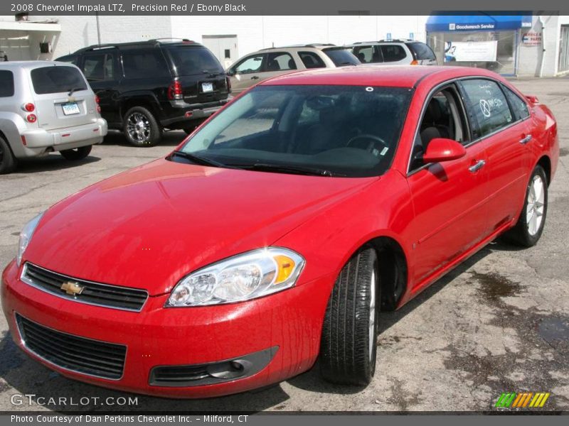 Precision Red / Ebony Black 2008 Chevrolet Impala LTZ