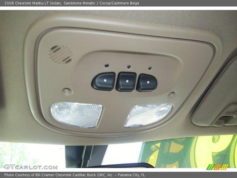 Sandstone Metallic / Cocoa/Cashmere Beige 2008 Chevrolet Malibu LT Sedan