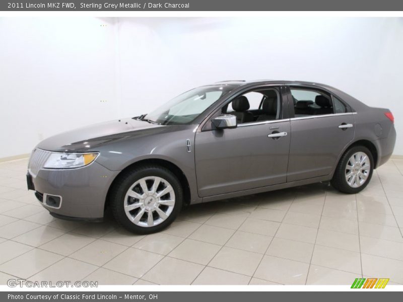 Sterling Grey Metallic / Dark Charcoal 2011 Lincoln MKZ FWD