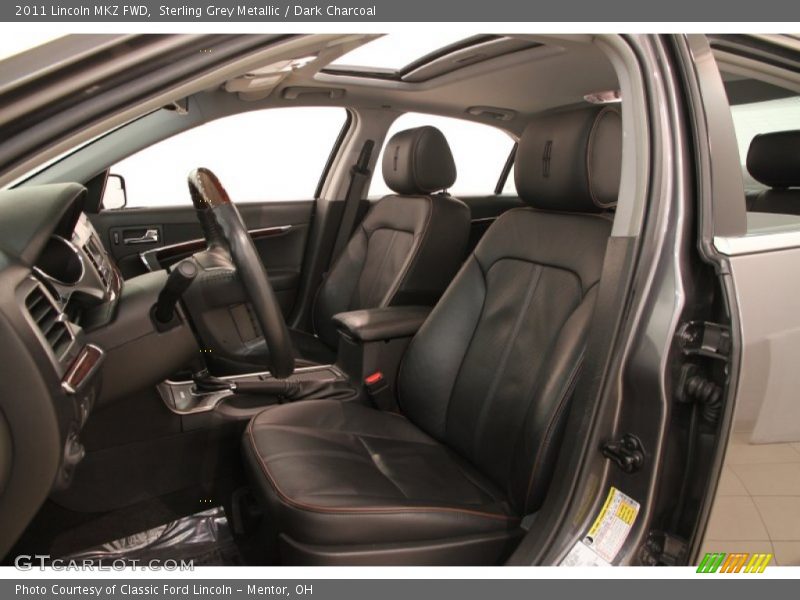 Sterling Grey Metallic / Dark Charcoal 2011 Lincoln MKZ FWD