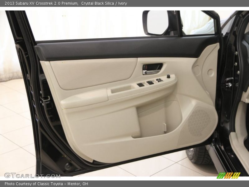Crystal Black Silica / Ivory 2013 Subaru XV Crosstrek 2.0 Premium