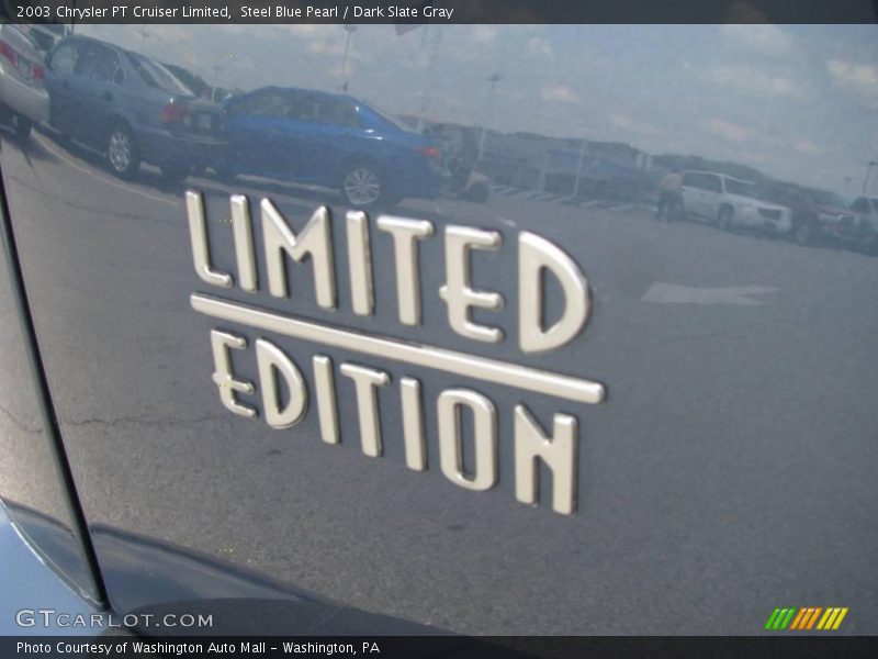 Steel Blue Pearl / Dark Slate Gray 2003 Chrysler PT Cruiser Limited