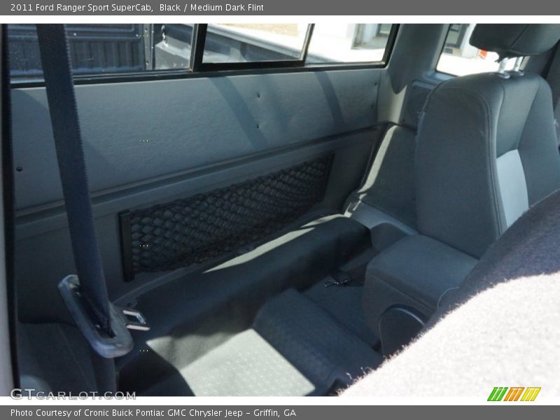 Black / Medium Dark Flint 2011 Ford Ranger Sport SuperCab