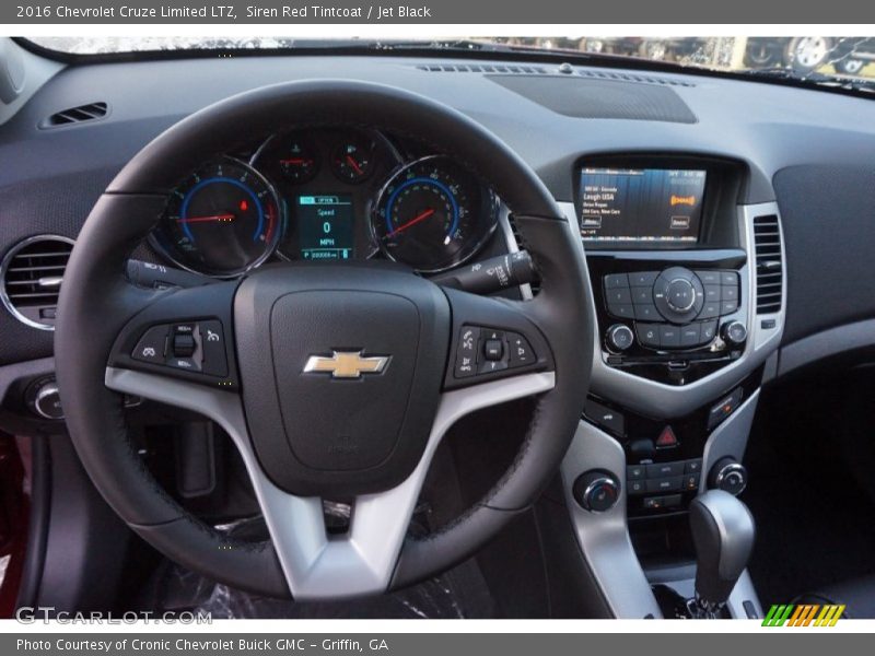 Siren Red Tintcoat / Jet Black 2016 Chevrolet Cruze Limited LTZ